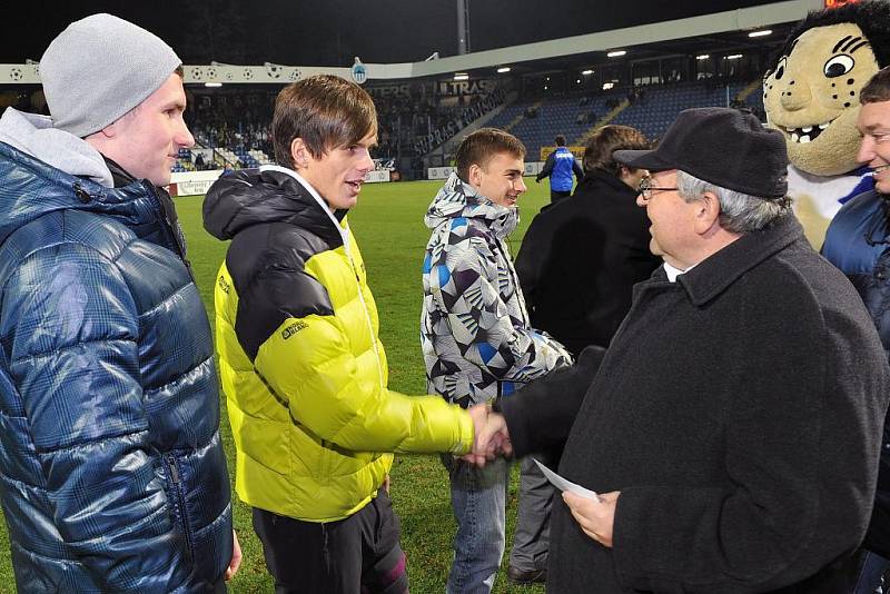 Derby mezi Slovanem Liberec a Baumitem Jablonec skončilo na stadionu U Nisy remízou 2:2.