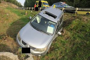 Dopravní nehoda ze středy 11. října v obci Rádlo.