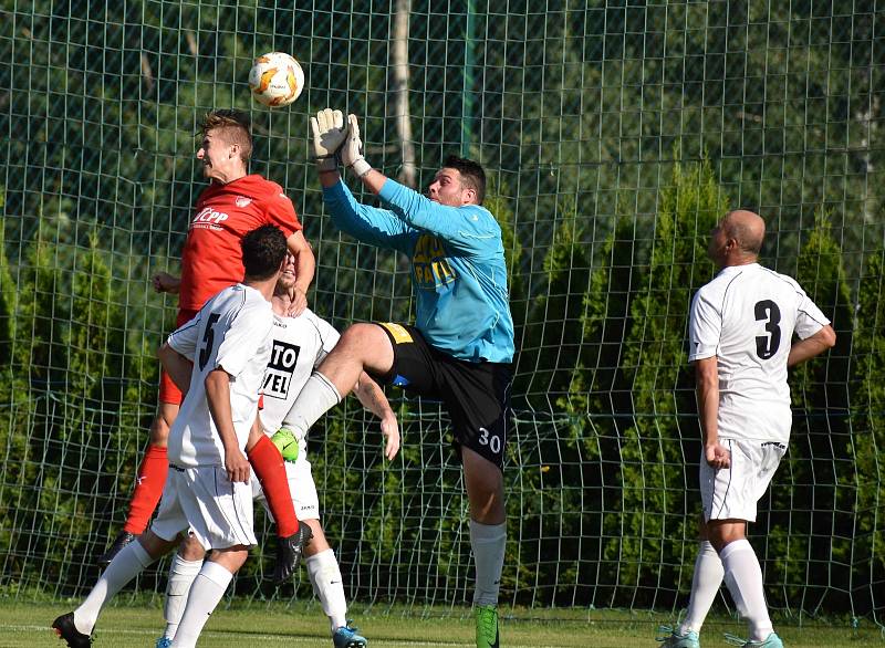 Pohárové utkání A týmu Mšena proti Harrachovu