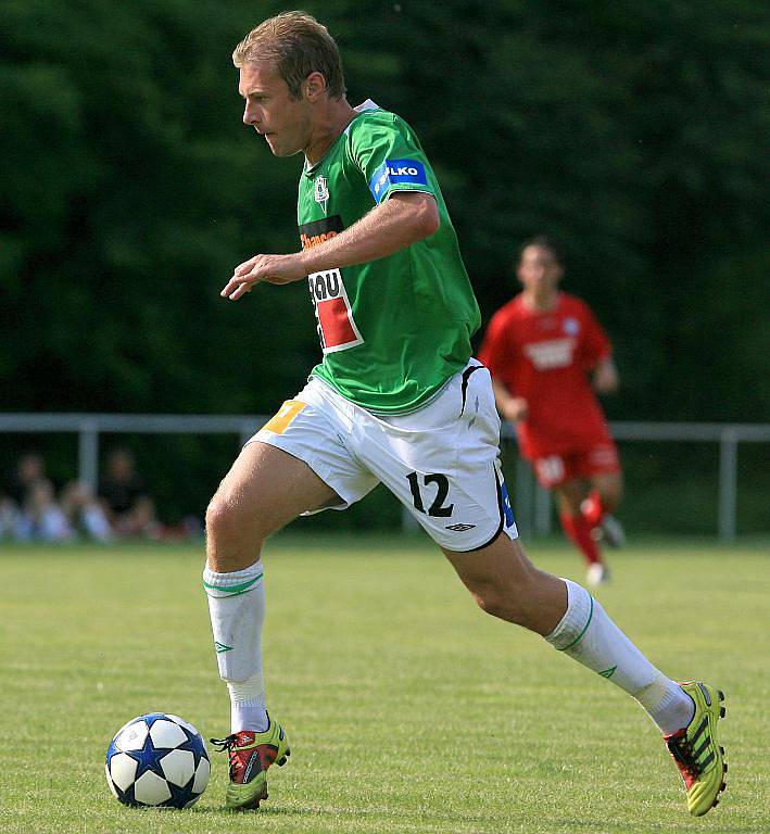 Jablonec si v generálce poradil a Varnsdorfem (v červeném) 5:0. Baumit čeká ve čtvrtek úvodní duel 2. předkola Evropské ligy.