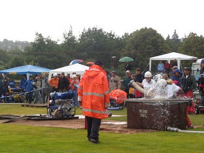 Sbor dobrovolných hasičů Vlastiboř. Pojizerská liga Podmoklice 2008.