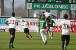 26. kolo Fortuna ligy mezi FK Jablonec vs. FK Příbram skončilo vítězstvím domácího Jablonce 3:0