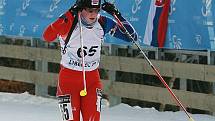 EYOWF 2011. Biatlon - dívky individuálně 10 kilometrů se jel v úterý v jabloneckých Břízkách. Veronika Havlová (65) doběhla na 29. místě. 