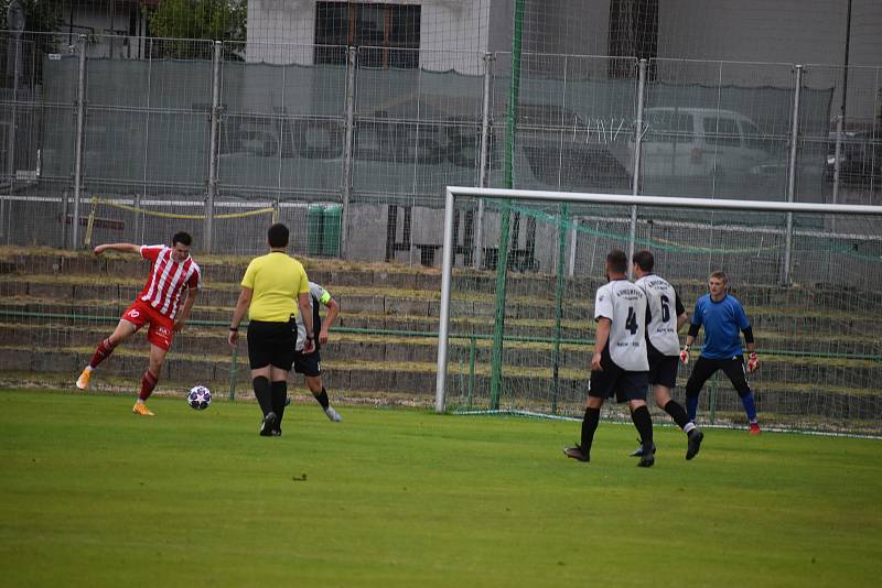 Zápas I.B třídy skončil remízou 2:2.