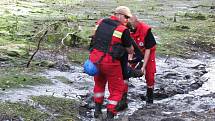 V litoměřické obci Mentaurov se od pátku 30. září do neděle 1. října kola 2. ročník Rescue Marathon. Tým jabloneckého Českého červeného kříže při zásahu.  