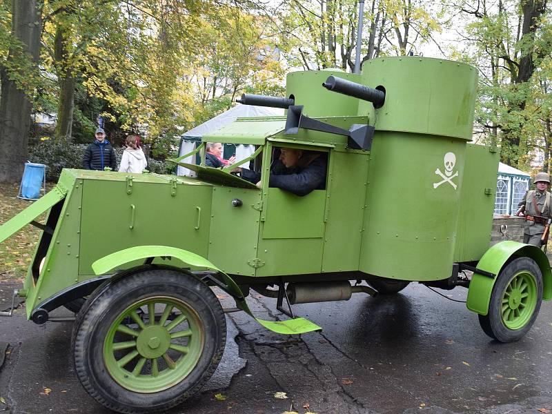 Oslavy ke 100. výročí ukončení první světové války.