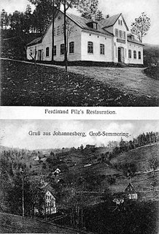 Historické fotografie Janova nad Nisou.