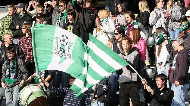 Fanoušci FK Baumit Jablonec.