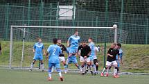 I. A třída: Desná - Rapid Liberec  3:2 (1:0). Desná - modré dresy.