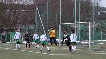 Další přátelský zápas sehráli hráči A týmu Velkých Hamrů proti FK Jablonec U 19. A  nevedli si špatně.