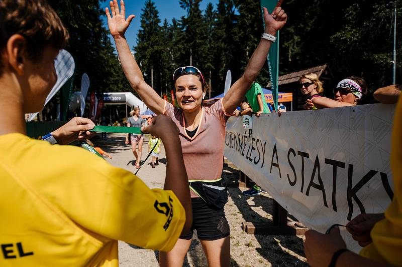 Letní Jizerská padesátka v okolí Bedřichova