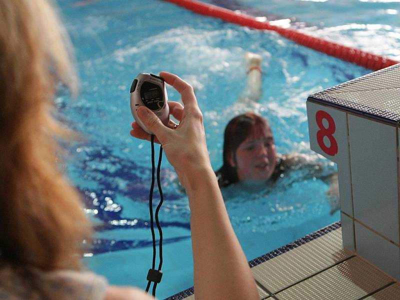 VÁNOČNÍ PLAVECKÉ ZÁVODY PRO HANDICAPOVANÉ. Sportovní Klub Jedlička Liberec a liberecké občanské sdružení D.R.A.K. uspořádaly v plaveckém bazénu v Jablonci nad Nisou ve čtvrtek 17. prosince Vánoční plavecké závody.