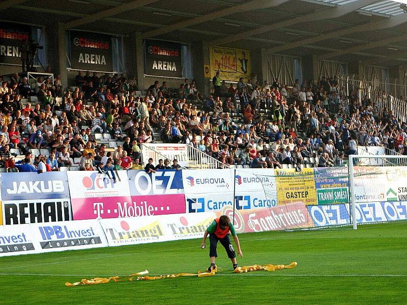 V severočeském derby zvítězil FK Baumit Jablonec na Slovanem Liberec 2:1.