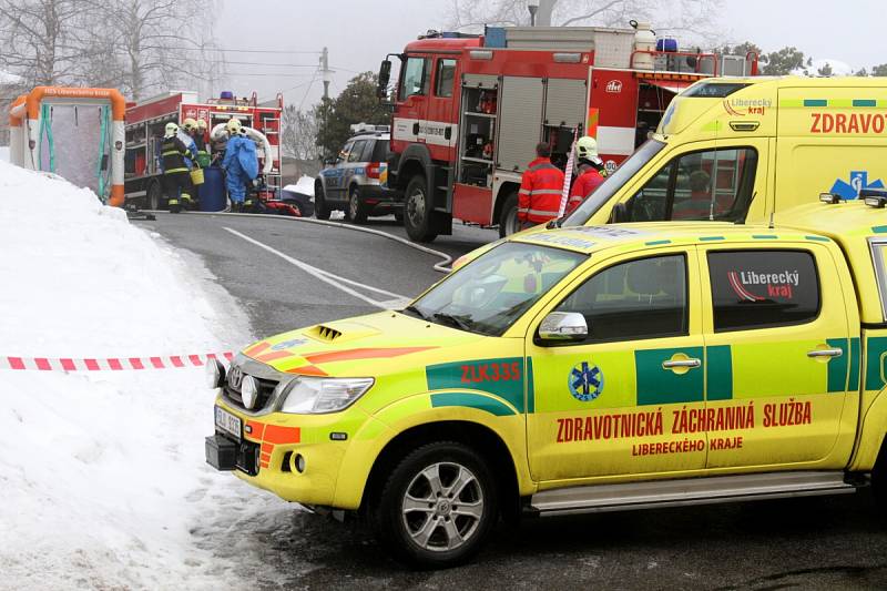 Neznámá látka v obálkách na tanvaldské radnici