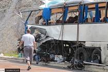 Nehoda autobusu v Chorvatsku