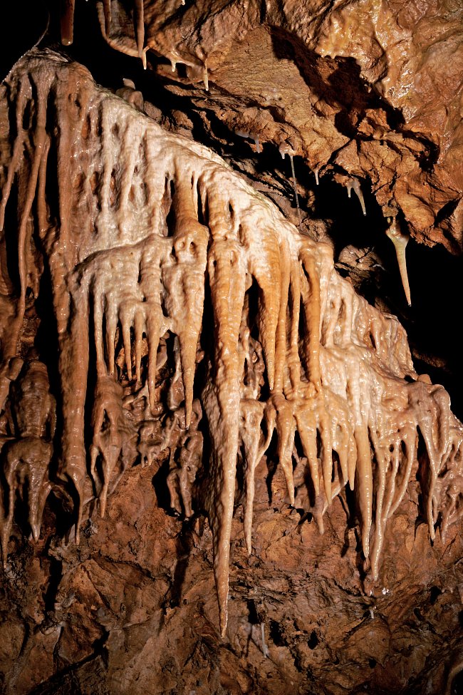 Výzdoba Bozkovských jeskyní