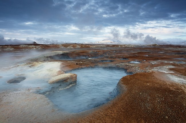 Geotermální pole Namafjall, Severni Island