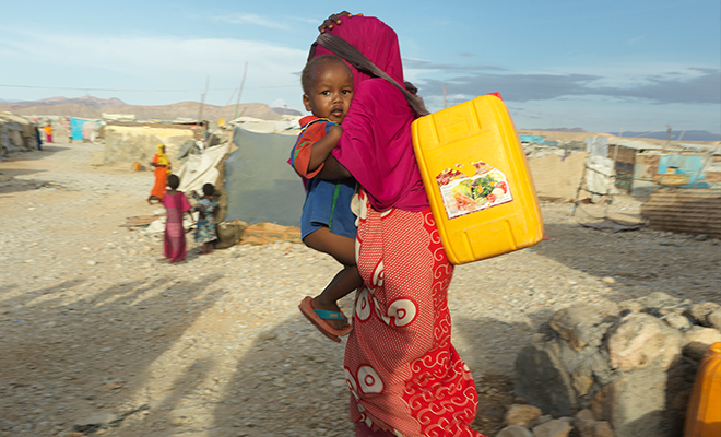 V Somálsku jsou i vzdálené zdroje vody často kontaminované a zdraví nebezpečné