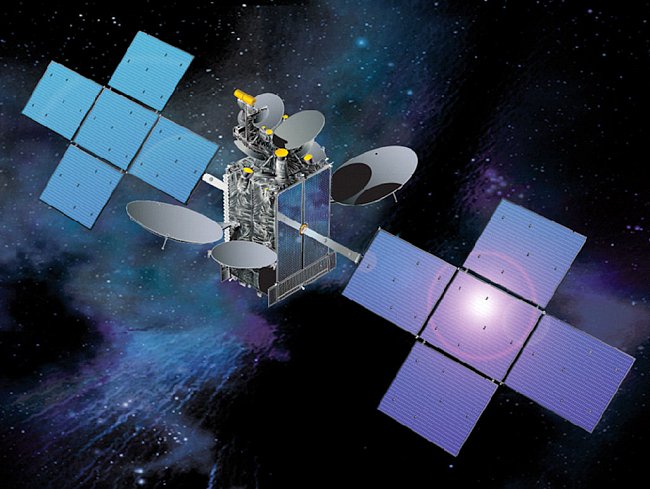 3D model družice SES NSS-12