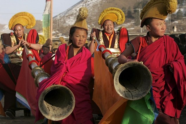 Tibetské náboženské slavnosti