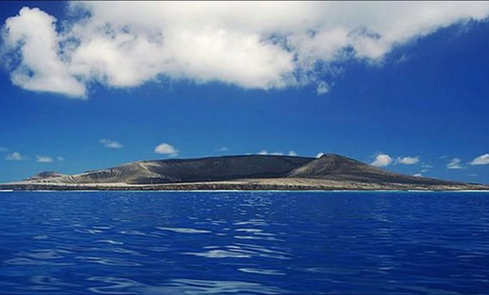Nový ostrov leží poblíž Nového Zélandu.