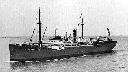 17. prosince 1938 vyplula z Travemünde loď Schwabenland. Ve 30. letech sloužila  jako  plovoucí stanoviště Lufthansy pro mezipřistání poštovních hydroplánů na linkách v Atlantiku. Nesla katapult a dal