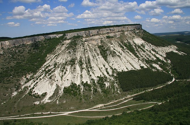 Výhled z Čufut-Kale