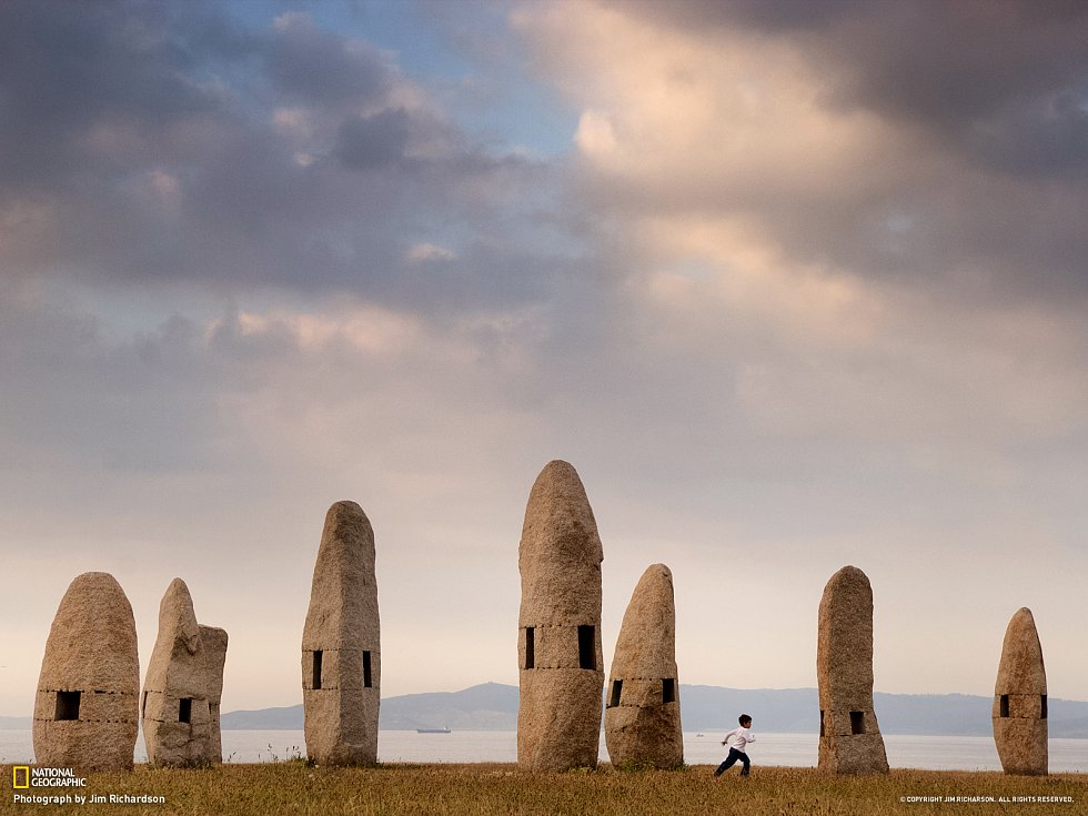 Stojící kameny v Galicii