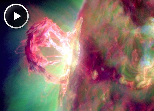 VIDEO: Nejkrásnější erupce na Slunci, jaké jste viděli