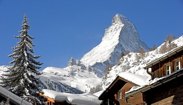  Majestátní švýcarská hora Matterhorn se rozpadá 