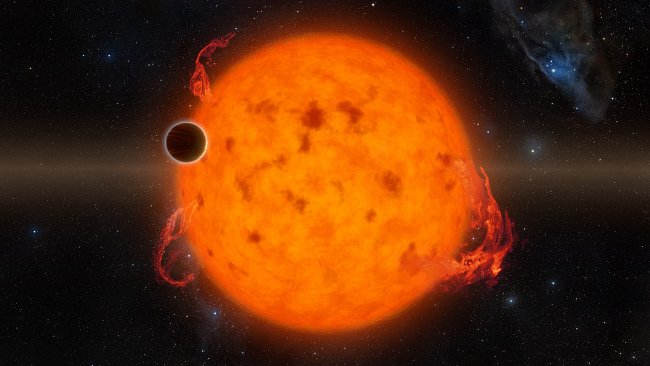 K2-33b je jednou z nejmladších dosud objevených exoplanet. Svou hvězdu oběhne za pět dní. 