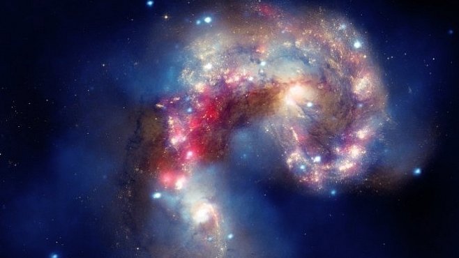 Mléčnou dráhu čeká nevyhnutelná srážka s jinou galaxií. Jak to bude vypadat?
