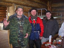 Marek Šimíček s kamarády z Bajkalu
