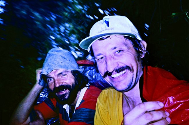 Miroslav Šmíd a Josef Rakoncaj Výstup stěnou Western Breach Wall, Kilimandžáro, prosinec 1990