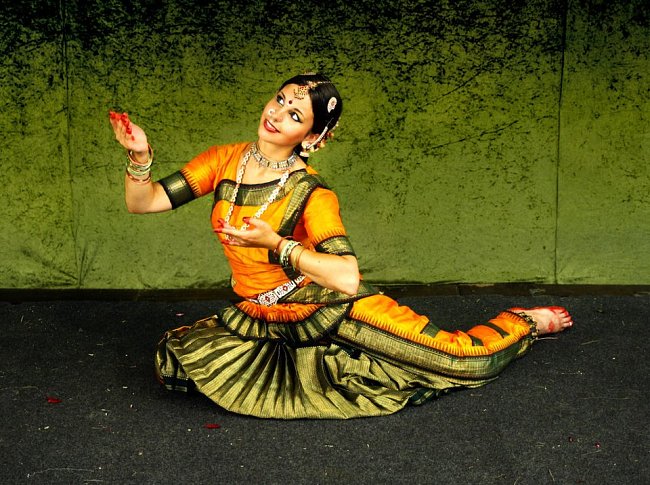 Indický chrámový tanec Bharata natyam