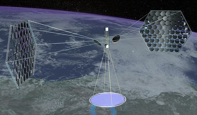 Solární elektrárny v kosmu by mohly zlevnit elektřinu