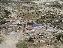 Pohled na město Uchisar