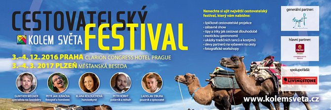 Festival Kolem světa proběhne v Praze 3. a 4. prosince.