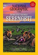 National Geographic 9/2022 + Mapa národního parku Serengeti