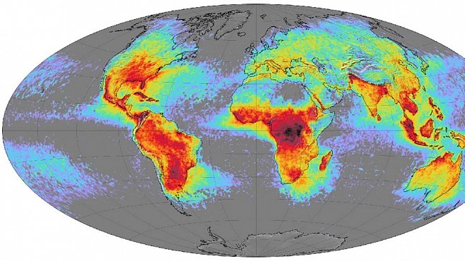 Sem udeří blesk: mapa NASA, která ukazuje počet blesků