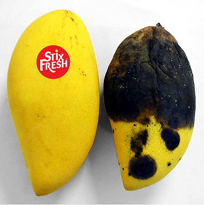 Nálepka, díky které vydrží ovoce déle čerstvé - National Geographic