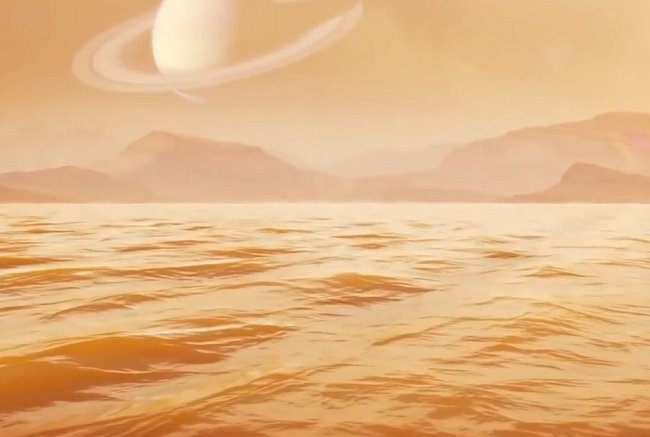 Moře na Titanu