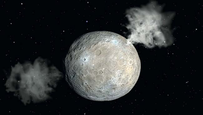 Planetka Ceres má větší zásoby sladké vody než Země