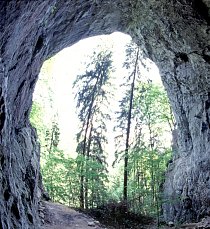 Portál Rytířské jeskyně