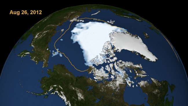 Led v Severním ledovém oceánu letos tál nejrychleji v dějinách