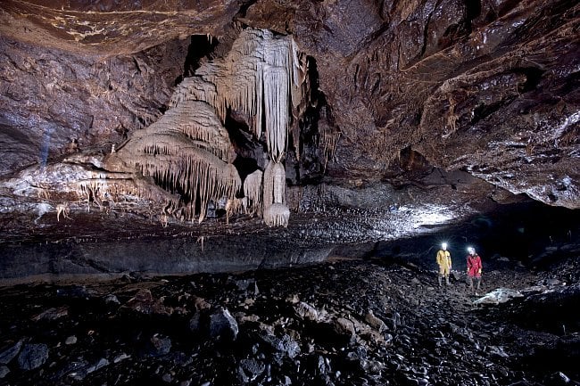 Amatérská jeskyně je součástí nejdelšího jeskynního komplexu.