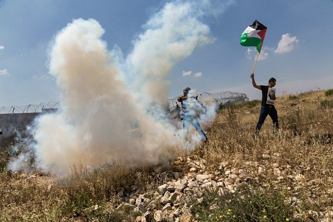 Palestinské protesty na Západním břehu