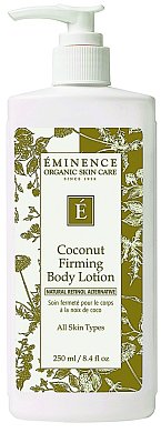Kokosové tělové mléko Coconut Firming Body Lotion, Éminence, 250 ml 983 Kč.