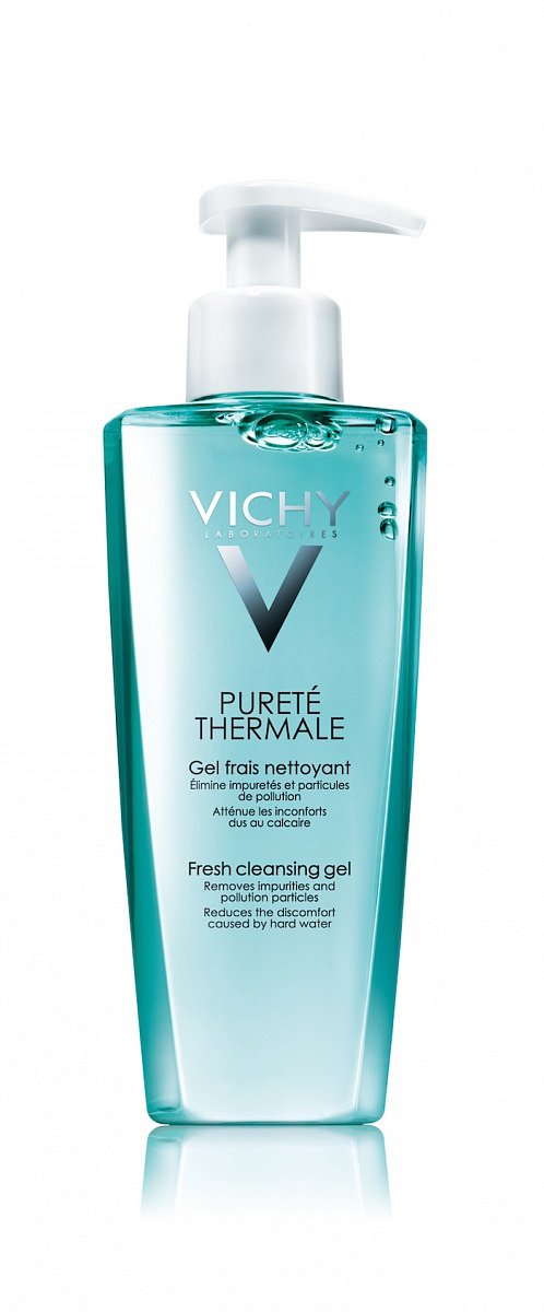 Osvěžující čistící gel s detoxikačním účinkem Pureté Thermale Vichy. Cena 399 Kč.