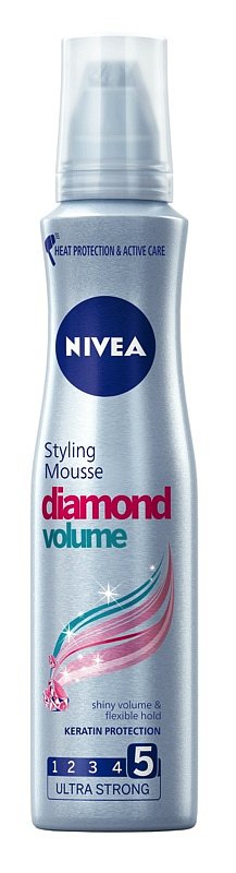 Tužidlo na vlasy Diamond Volume, Nivea, 250 ml, 94,90 Kč 